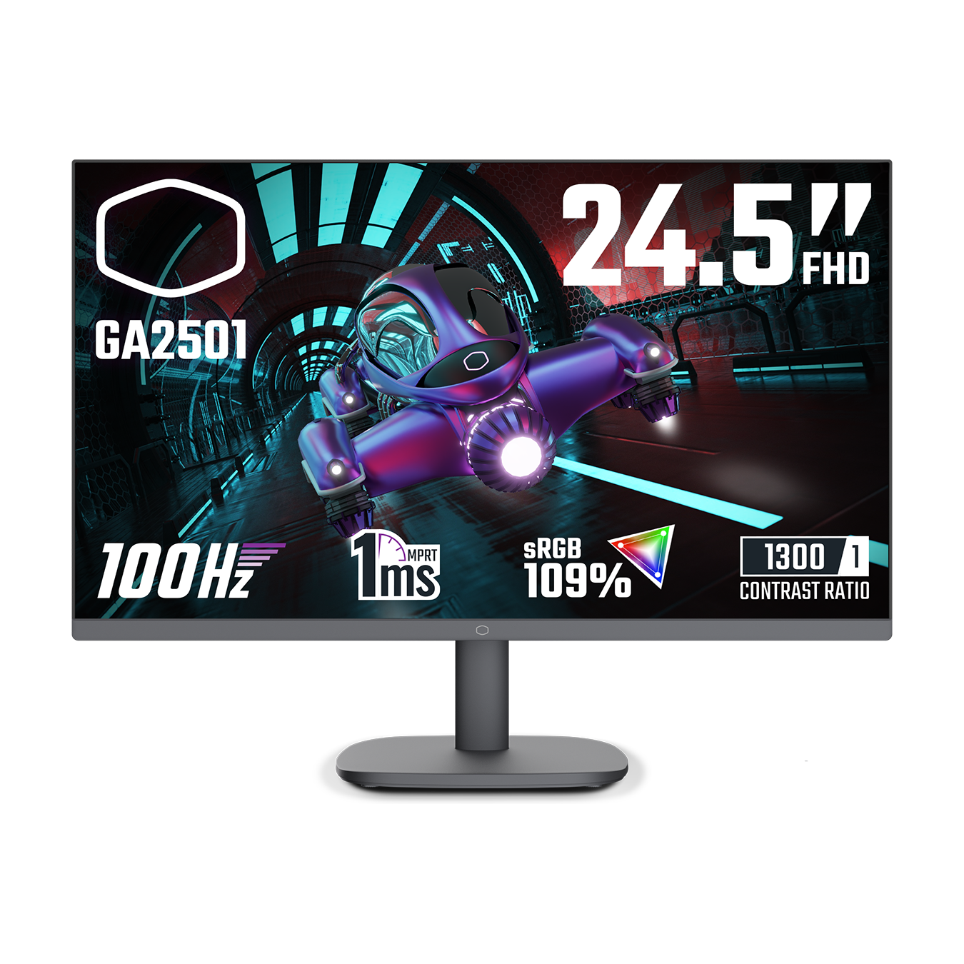 Écran Gaming Cooler Master GA2501 24.5" Full HD 100Hz