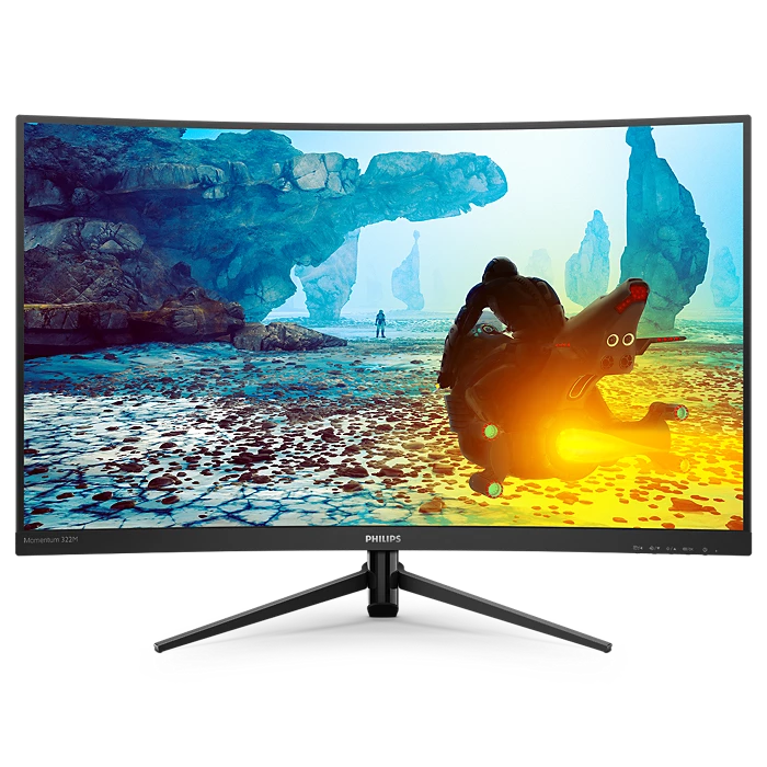 Écran Gaming Incurvé Philips Momentum 322M8CZ 31.5" Full HD 165Hz - Image 1