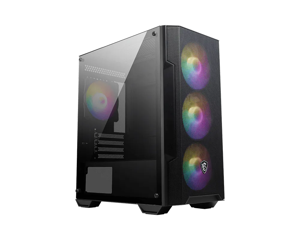 Boîtier PC Moyen Tour MSI MAG FORGE M100A (Noir) - Image 1