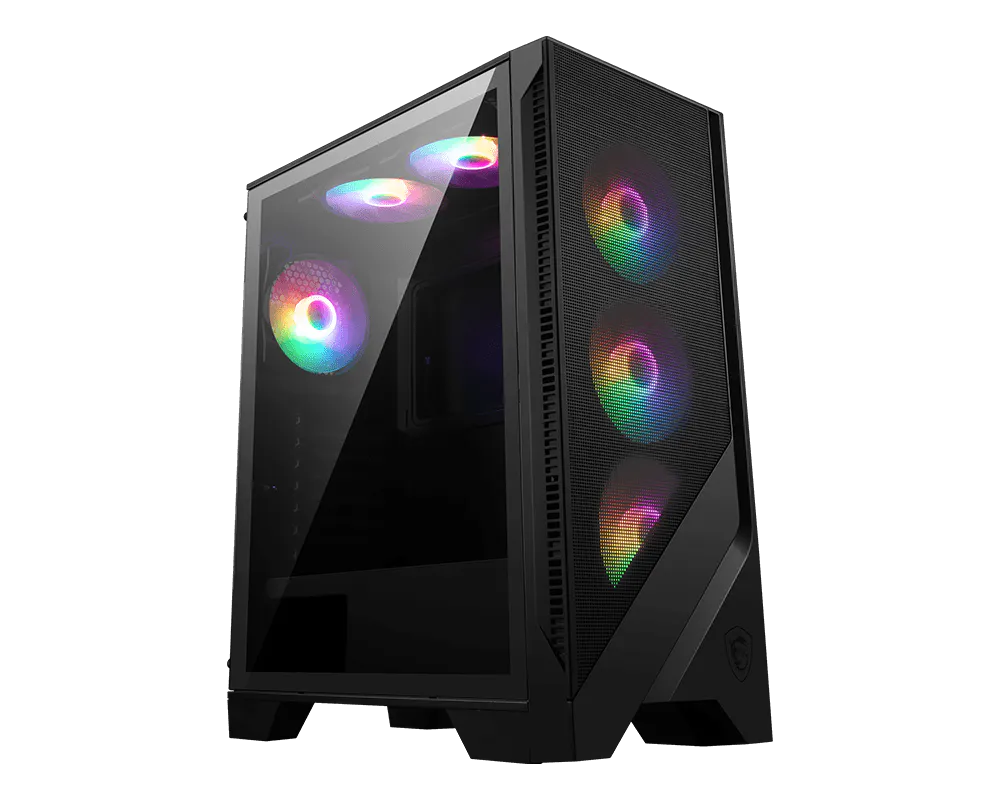 Boîtier PC Moyen Tour MSI MAG FORGE 120A Airflow (Noir) - Image 1