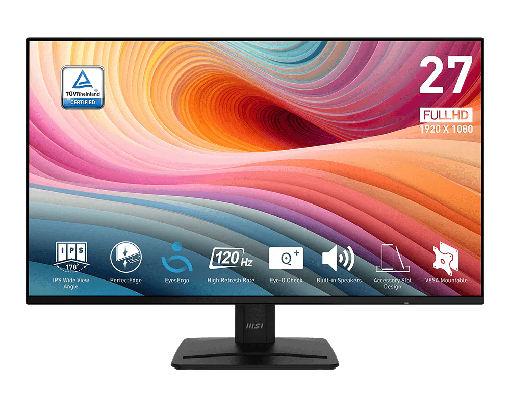 Écran MSI PRO MP271A E2 27" Full HD IPS 120Hz - Image 1